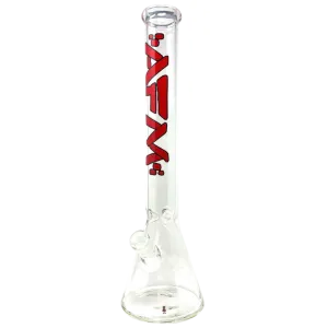 18" AFM Glass "The Beaker 5mm Thick - Color May Vary - (1 Count)