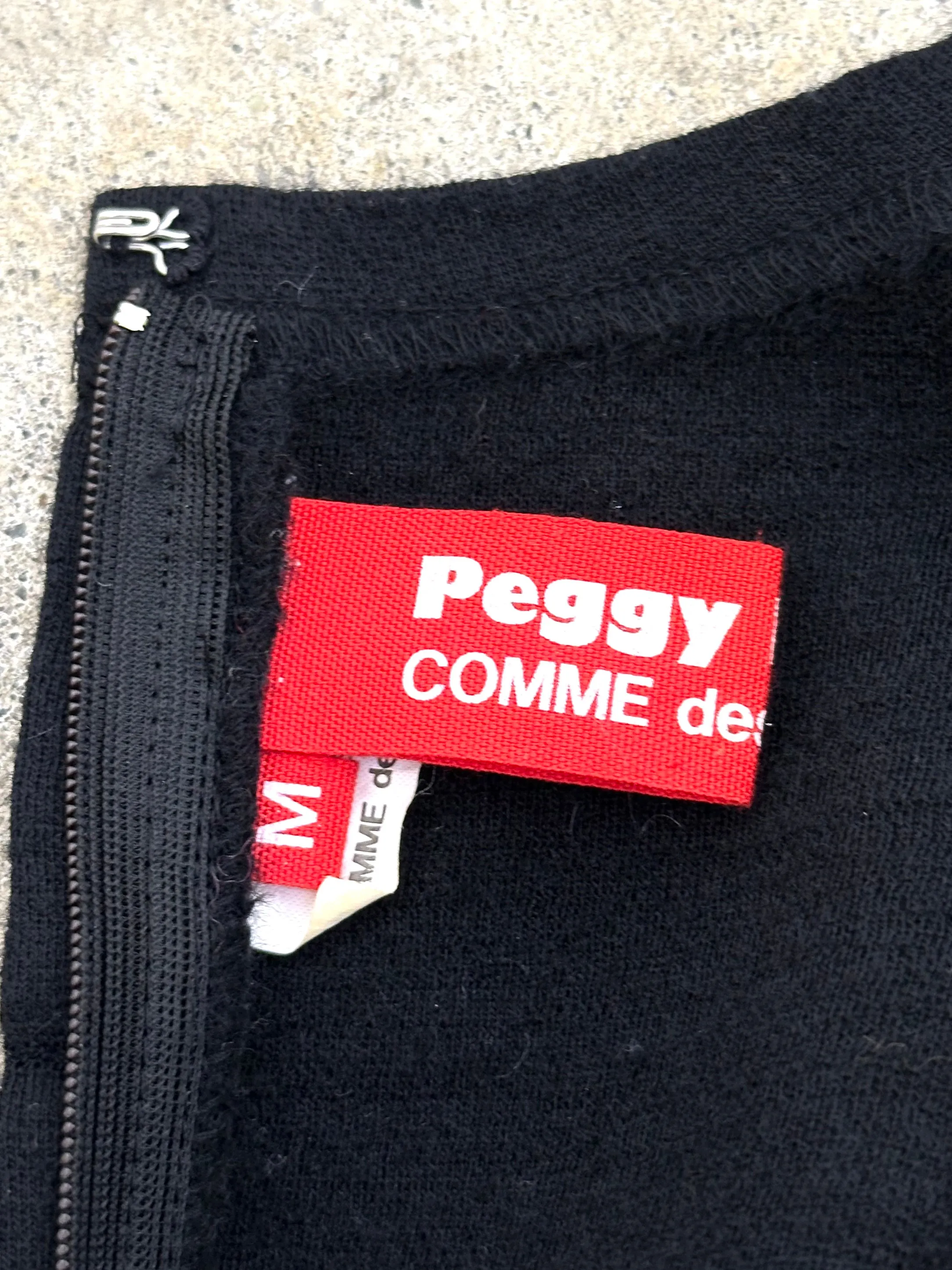 2004 Peggy Moffit Comme Des Garçons Trompe L'Oeil Top*