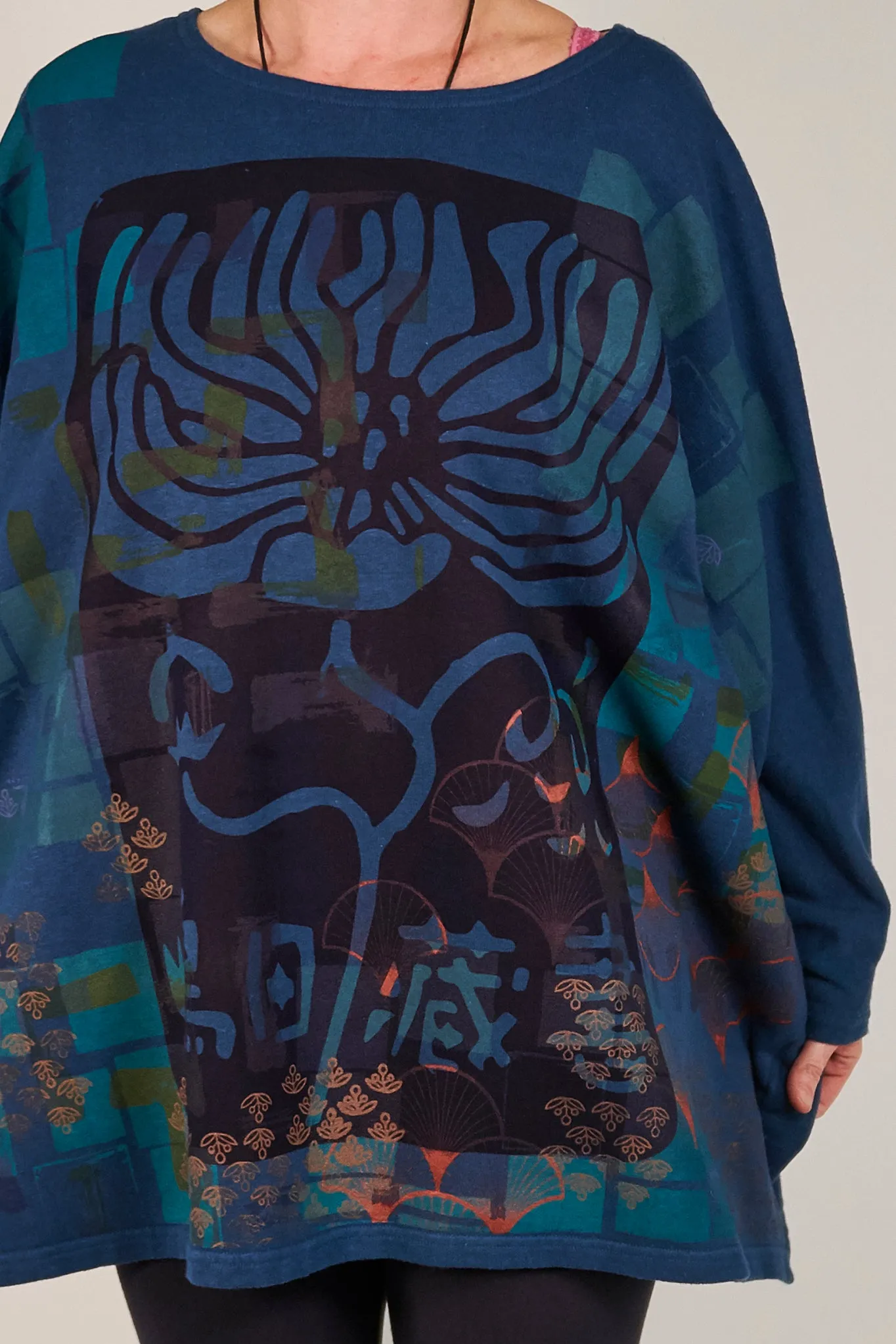 2304 Modern Sweatshirt Imaginary Blue-P