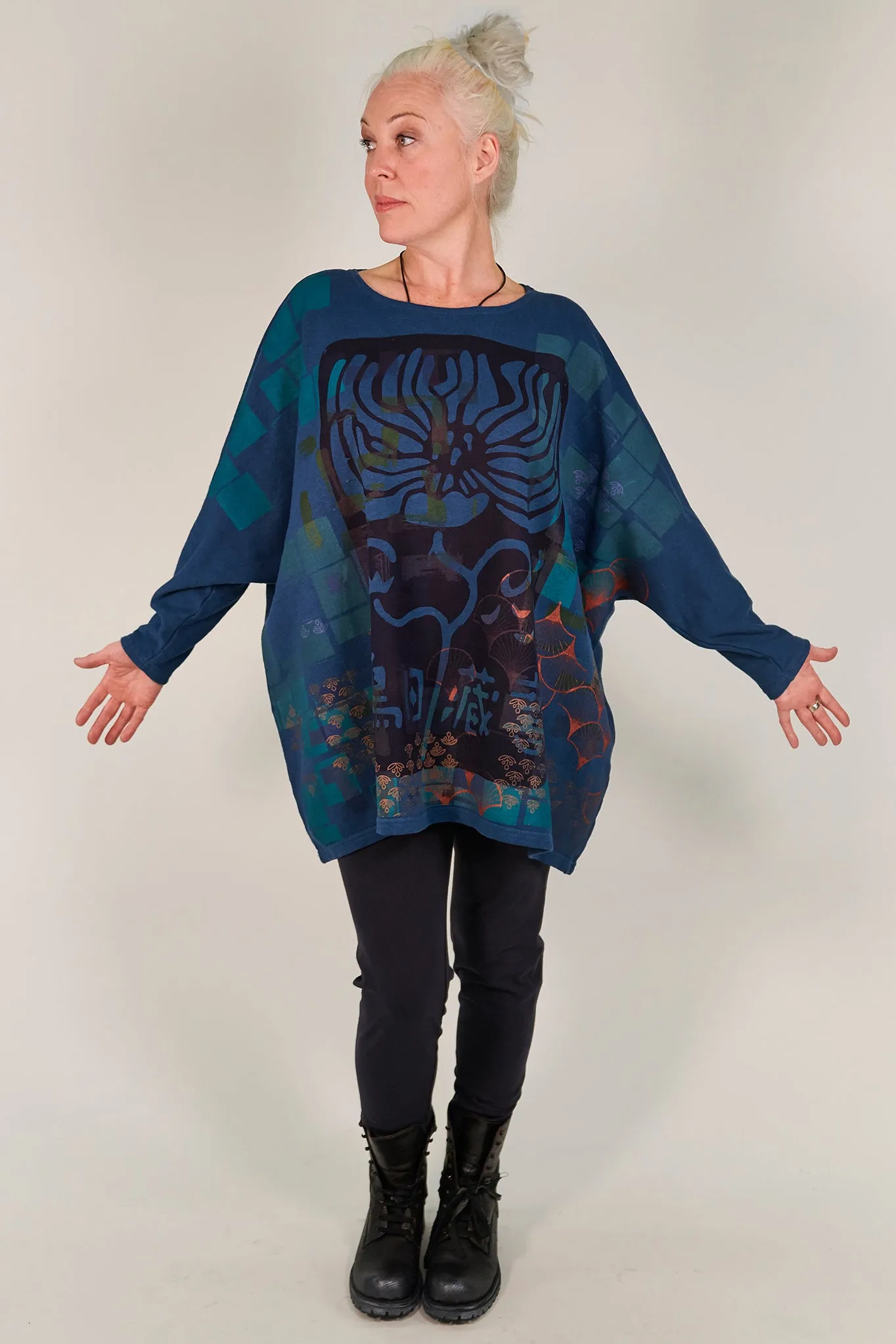 2304 Modern Sweatshirt Imaginary Blue-P