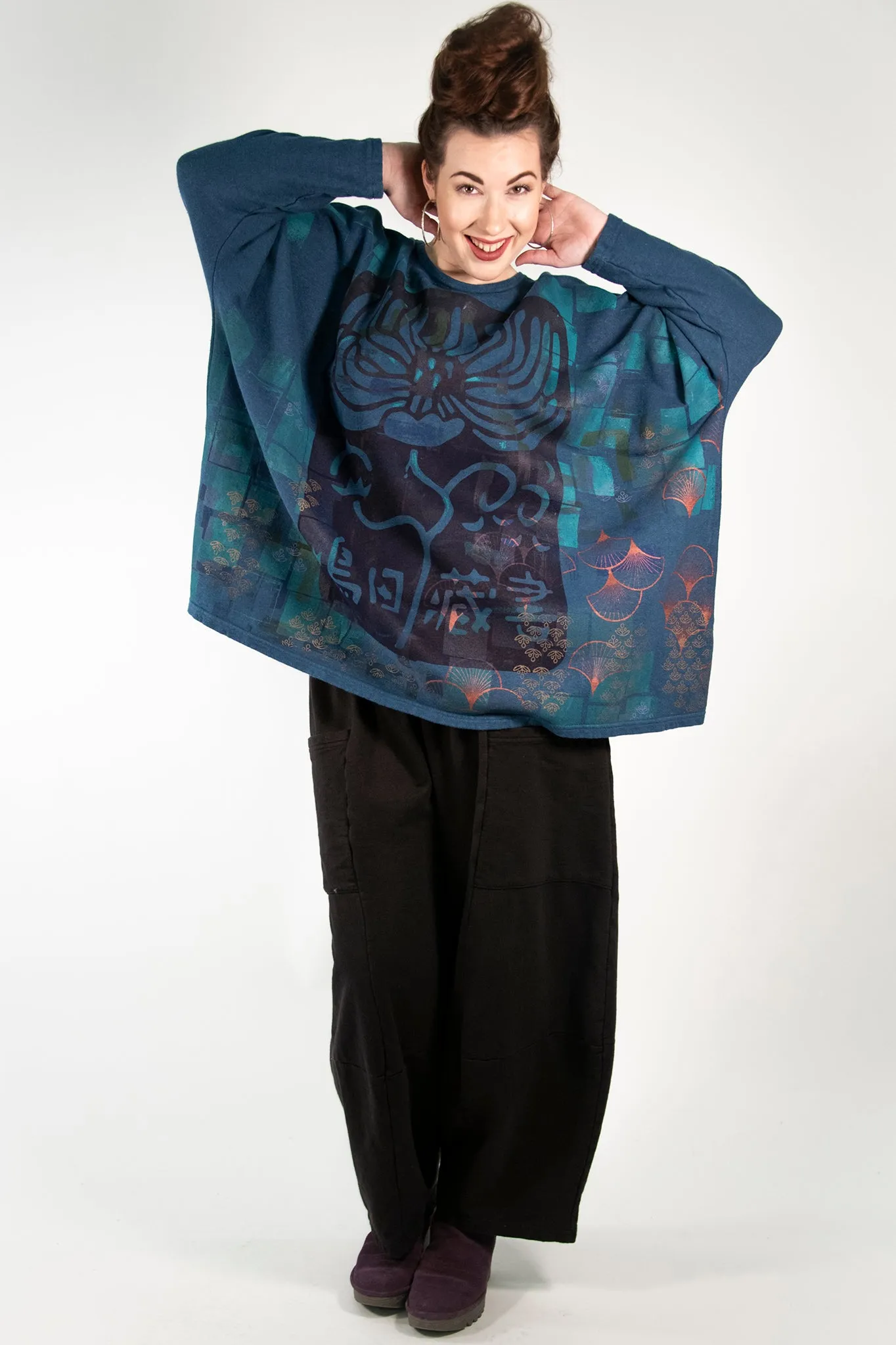 2304 Modern Sweatshirt Imaginary Blue-P