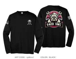 542d SMC Fundraising Collection Hi-Tech Unisex Performance LS Tee - zpMmvf