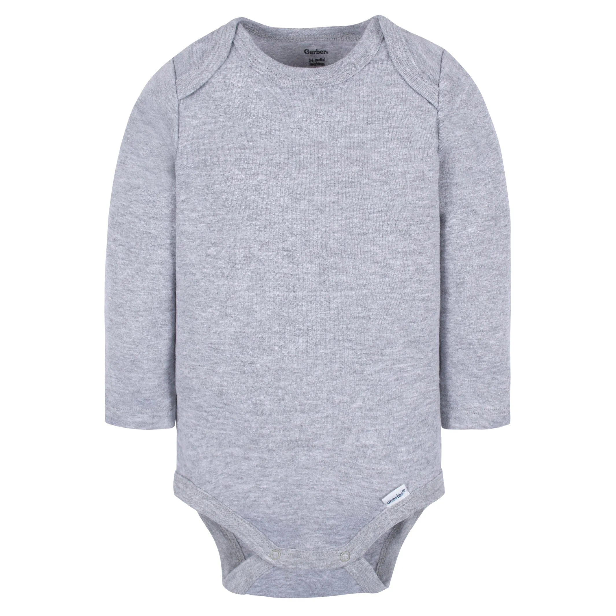6-Pack Baby Neutral White, Gray, & Black Onesies® Bodysuits