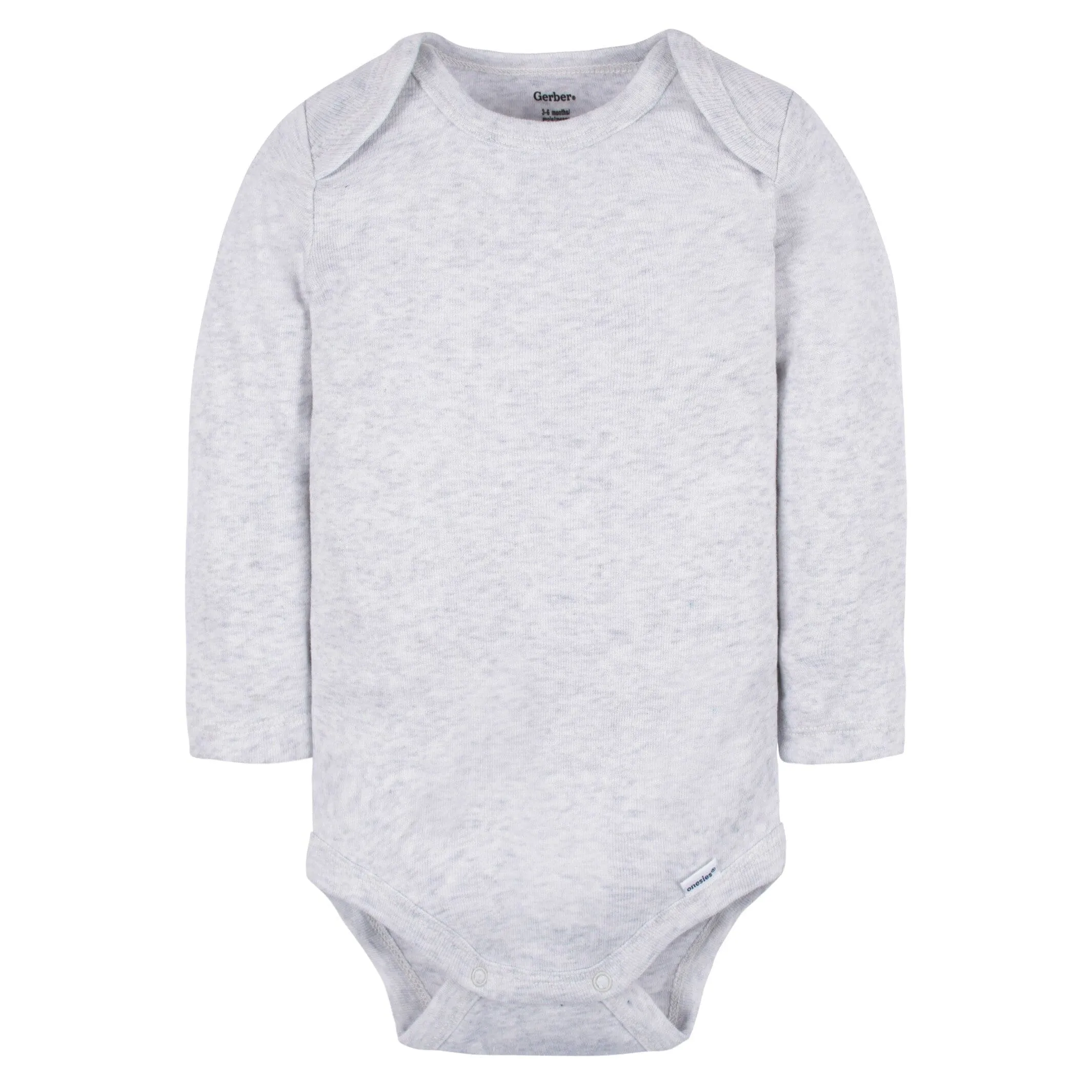 6-Pack Baby Neutral White, Gray, & Black Onesies® Bodysuits