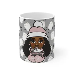 ABS Holiday Mug - Imani Dark Brown