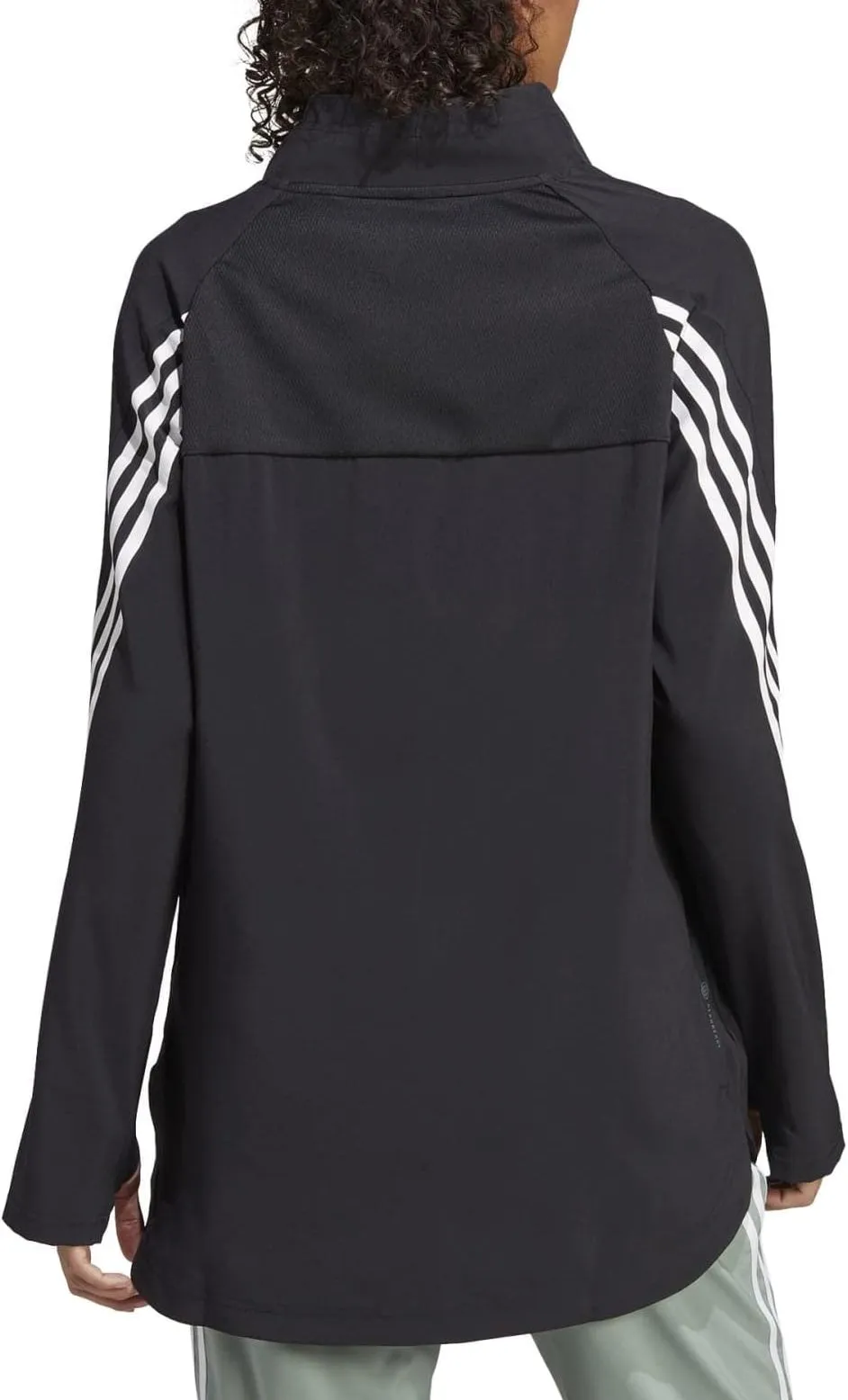 adidas Train Icon Full Cover Womens Training Long Sleeve Top - Black