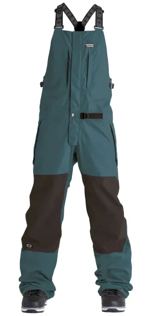 Airblaster Stretch Krill Bib Pants Mens Spruce