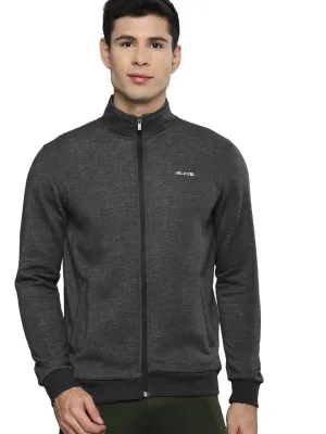 Alcis Men Solid Grey Jacket