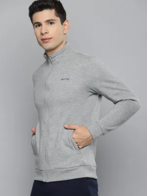 Alcis Men Solid Grey Jacket