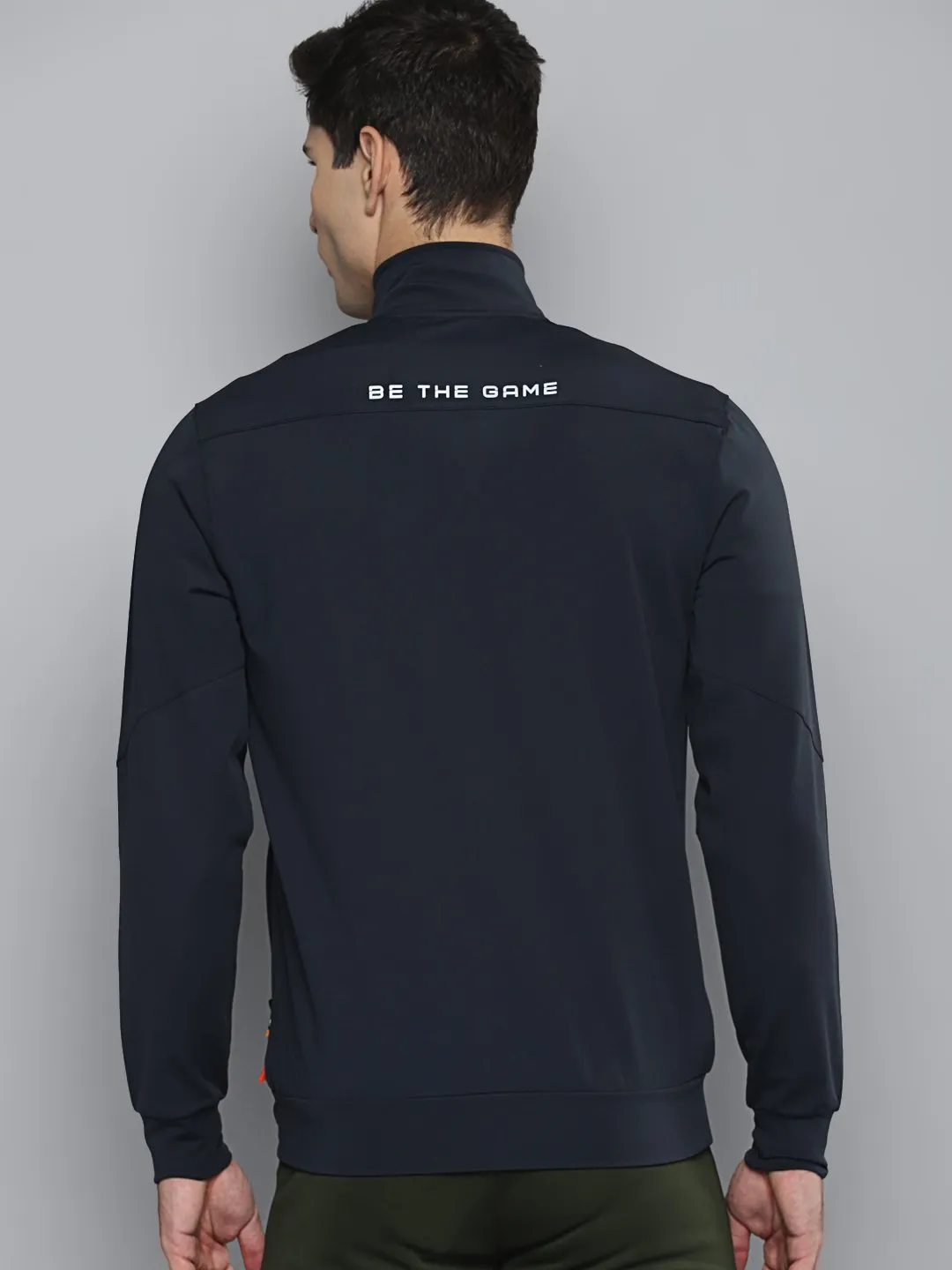 Alcis Men Solid Navy Blue Jacket