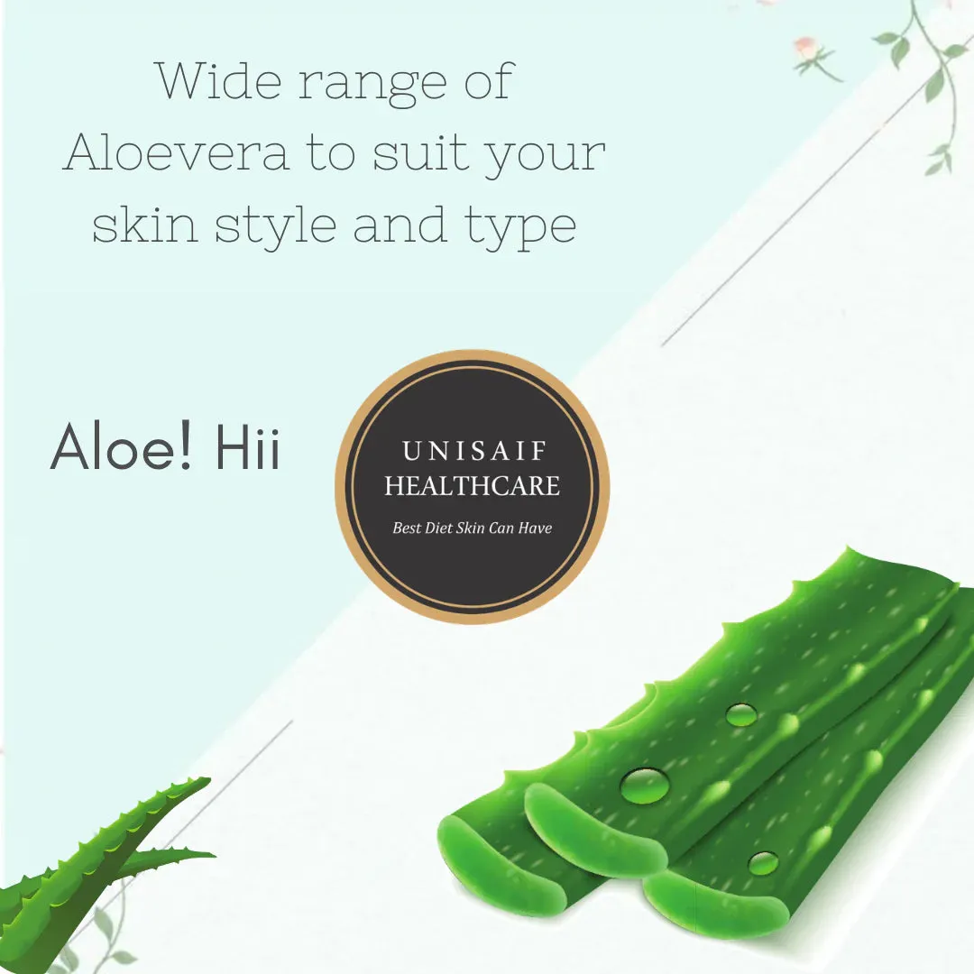 Aloevera Organic Facial Gel (100g) With Aloevera Extract |Hydrating| Acne Prevention| Calming| Soothing| NO PARABEN