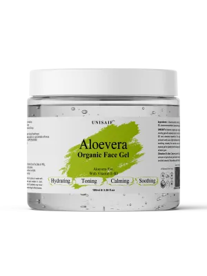 Aloevera Organic Facial Gel (100g) With Aloevera Extract |Hydrating| Acne Prevention| Calming| Soothing| NO PARABEN
