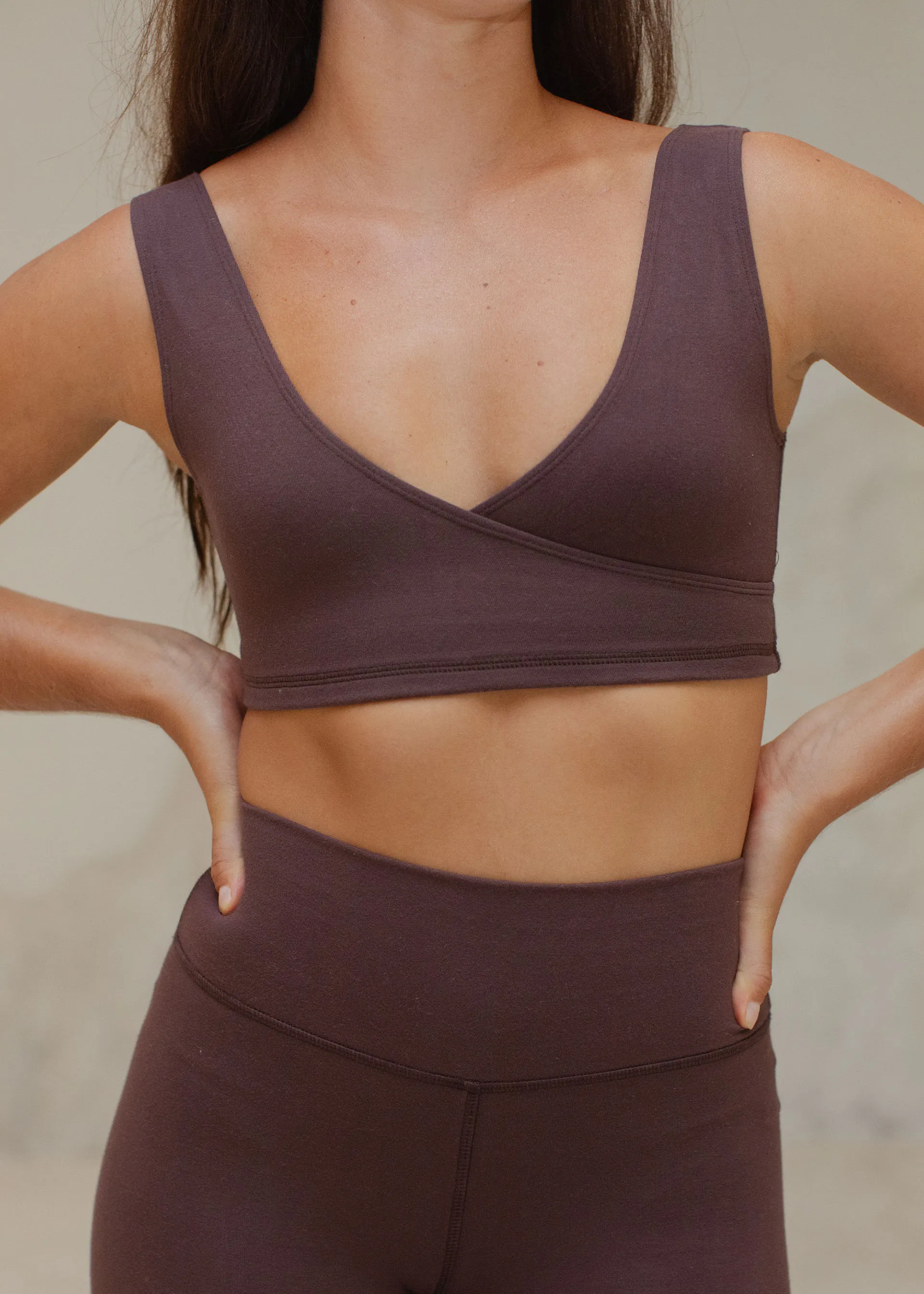Alora Crop Espresso