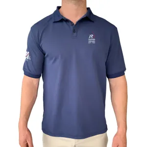 Antibes S/S Tech Polo - Navy (18 footers)