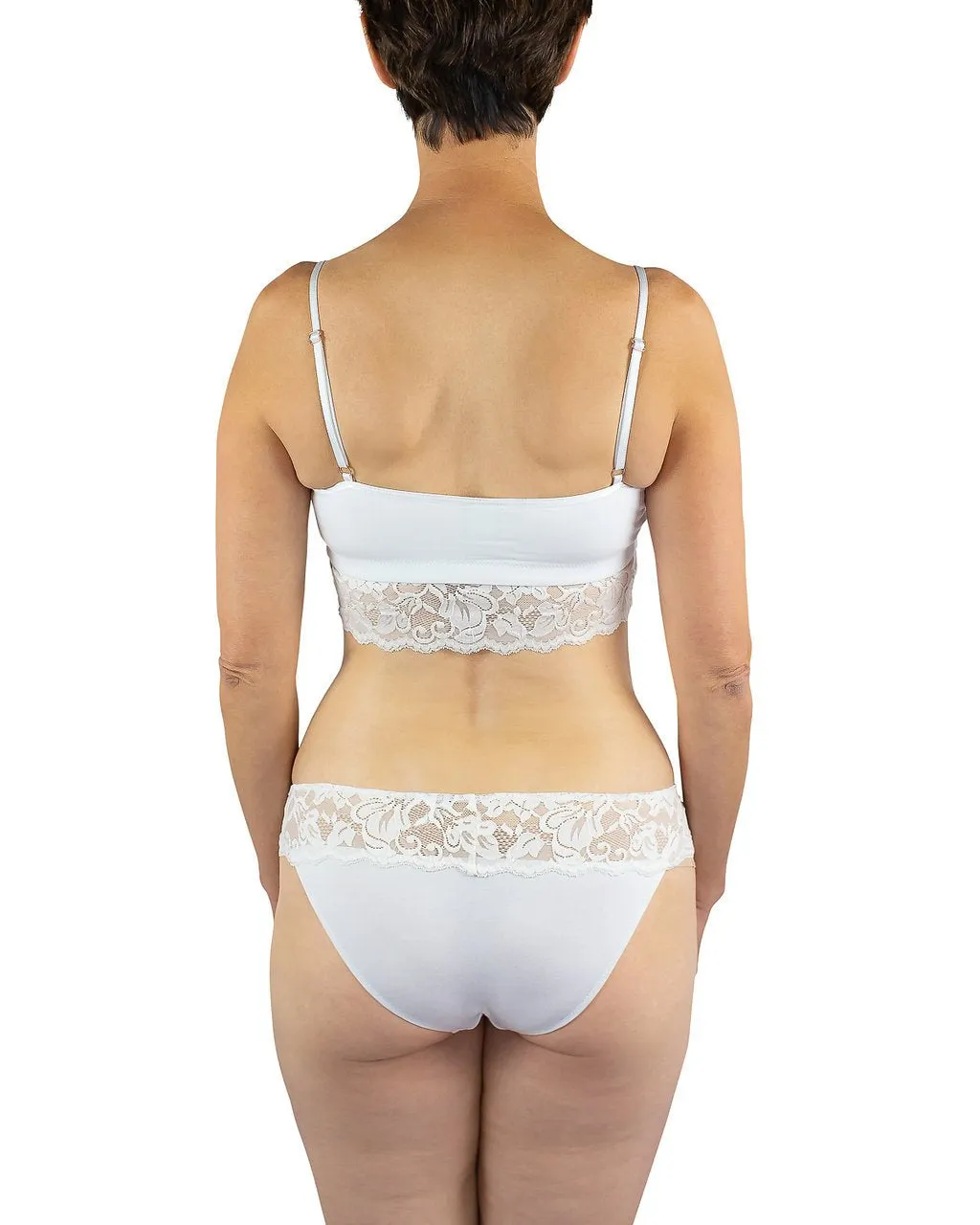 Astrid Brief Panty, White