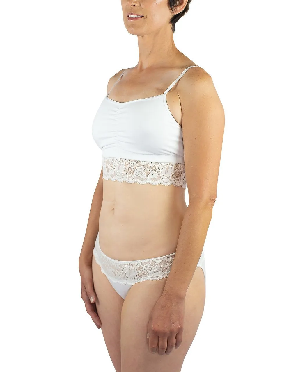Astrid Brief Panty, White