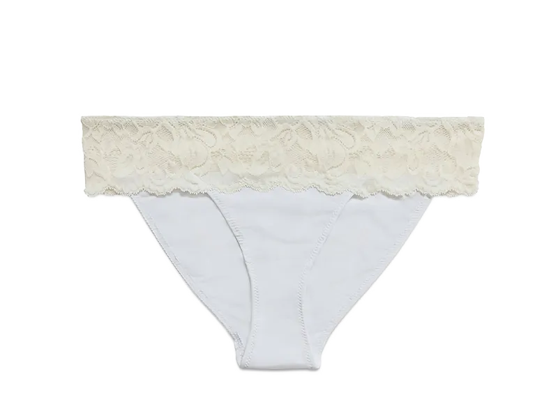 Astrid Brief Panty, White