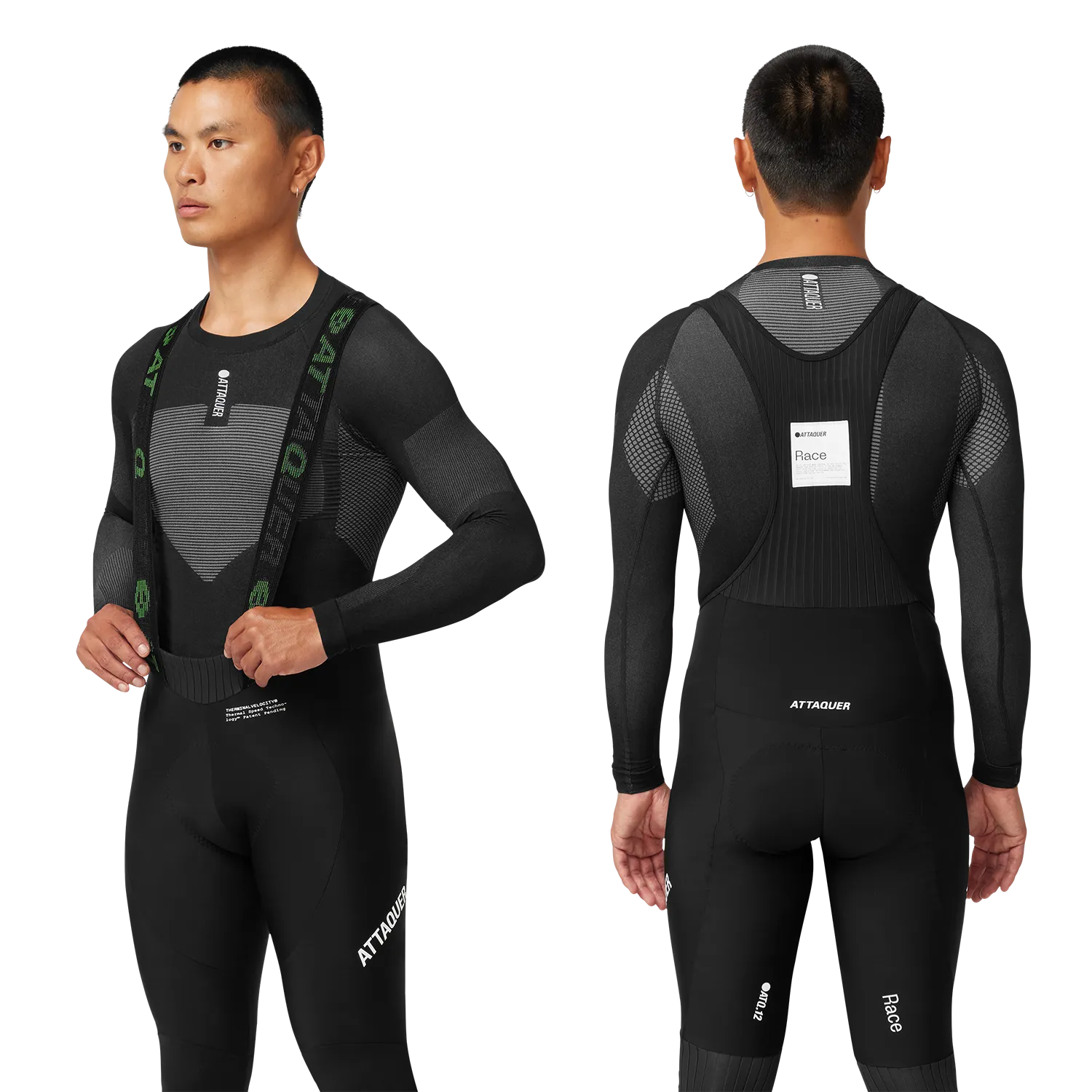 Attaquer Winter Long Sleeved Base Layer - Black