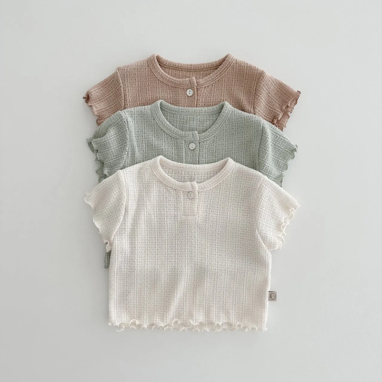 Baby Summer Addie Top and Bloomer Set - Brown