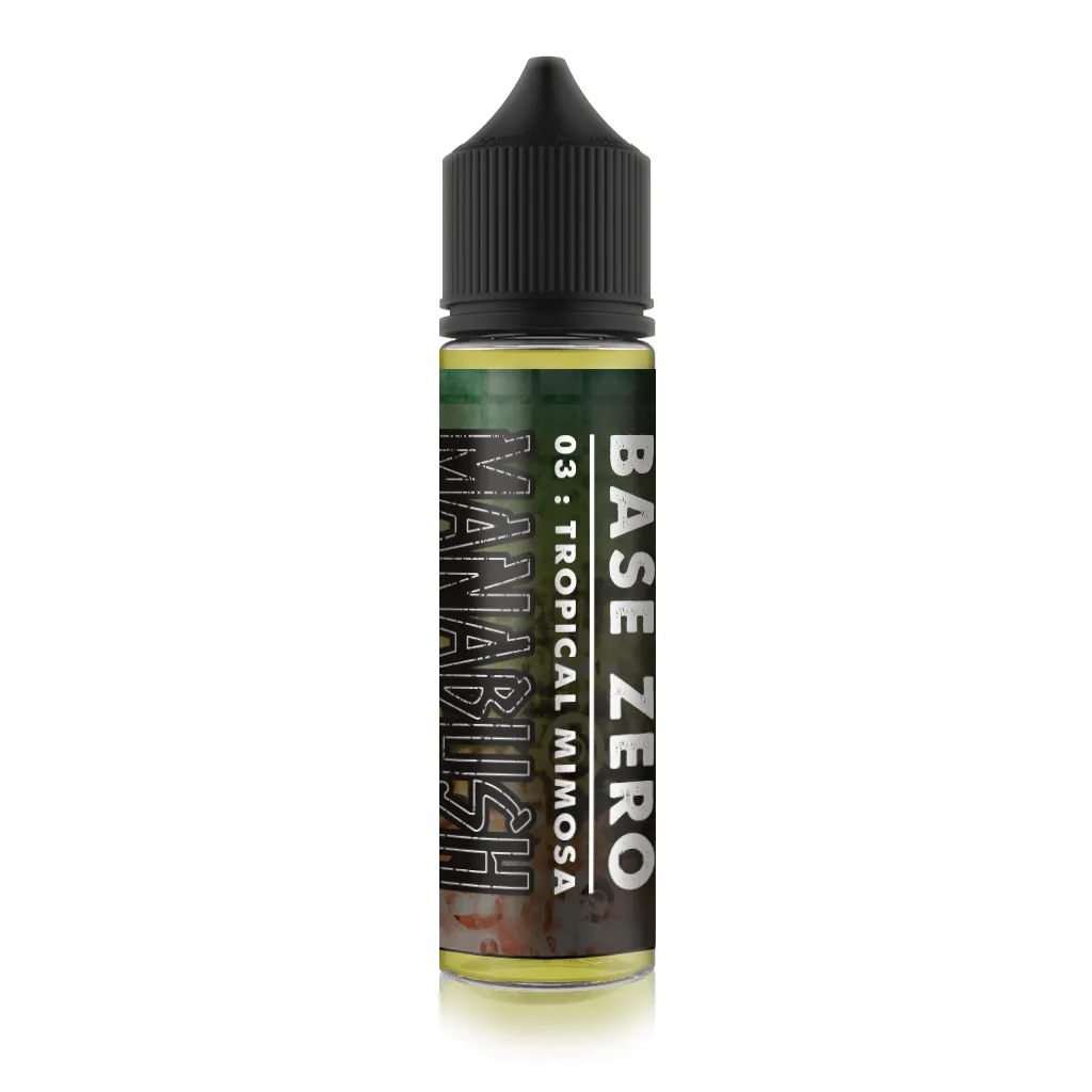 Base Zero 03 : Tropical Mimosa - Tropical fruits and Champagne UK Eliquid.