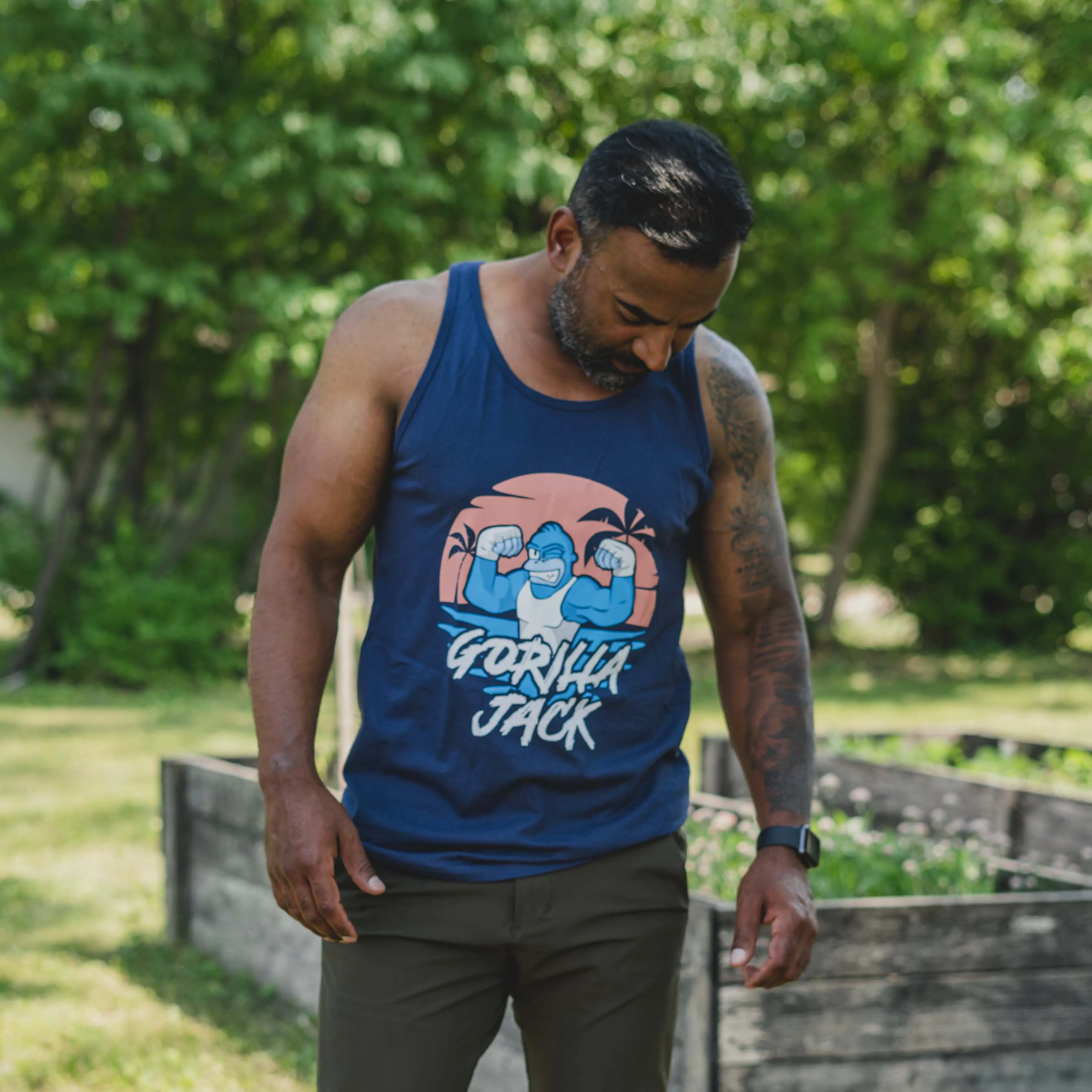 Beach Tank - Navy (Unisex)