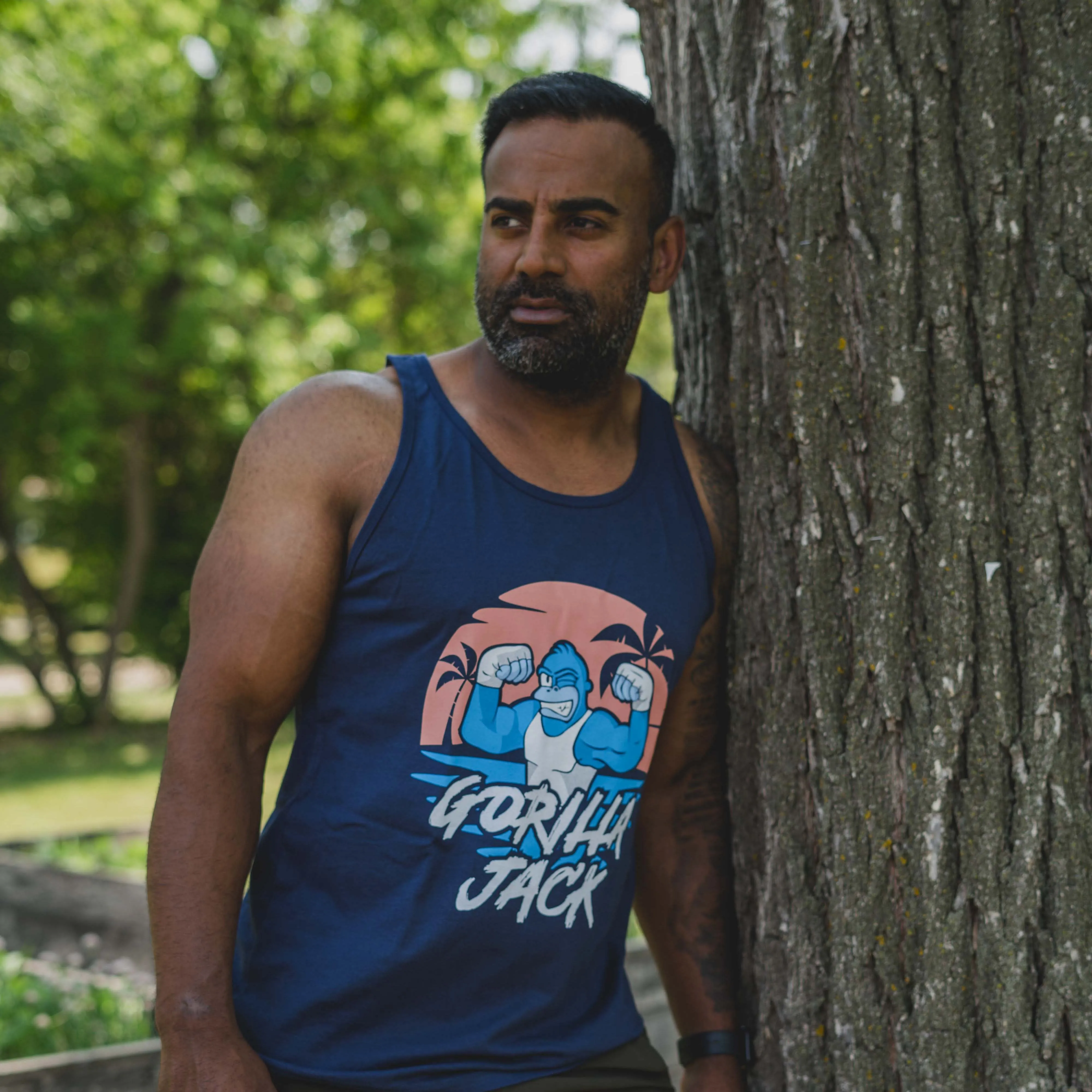 Beach Tank - Navy (Unisex)