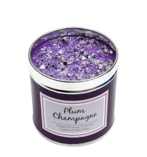 Best Kept Secrets Plum Champagne Candle