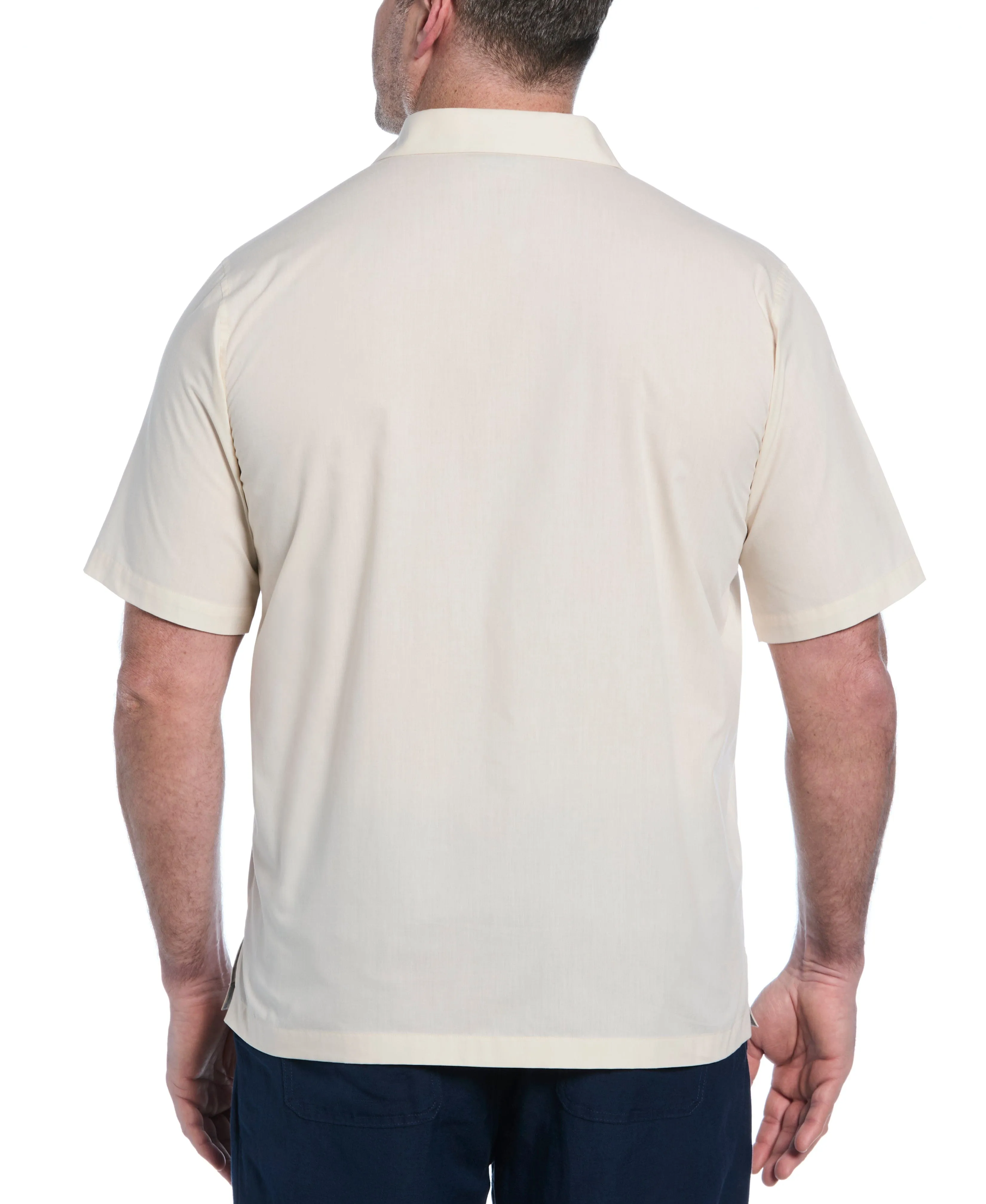 Big & Tall Four Pocket Guayabera Shirt