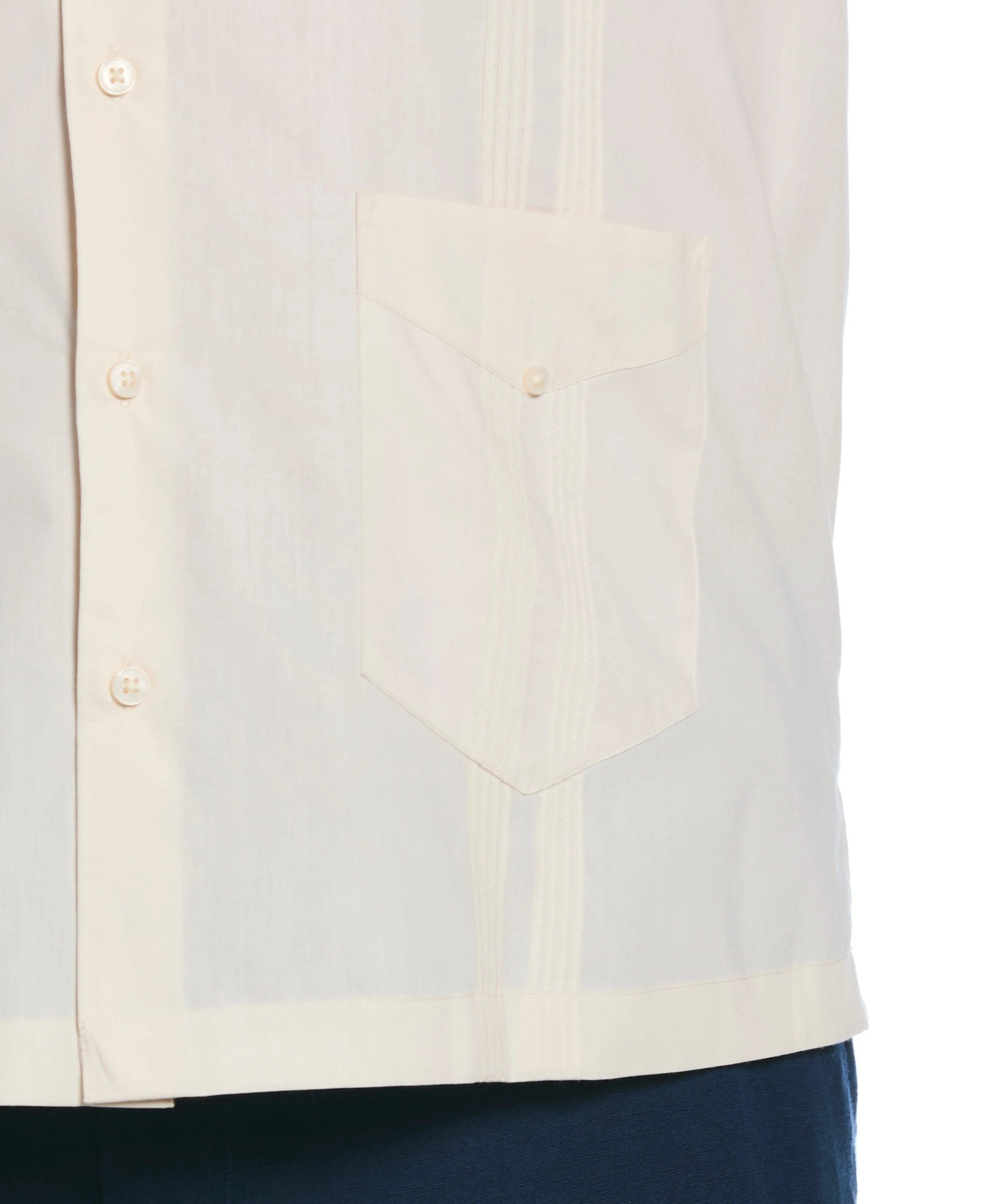 Big & Tall Four Pocket Guayabera Shirt