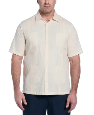 Big & Tall Four Pocket Guayabera Shirt