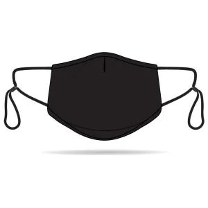 Black Anti-Bacterial Reusable Mask 5 Pack