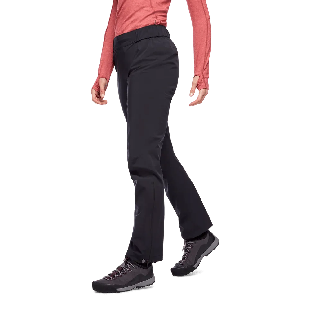 Black Diamond Stormline Stretch Rain Pants Femme