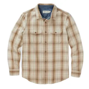 Blanket Shirt | Oatmeal Culver Herringbone Plaid
