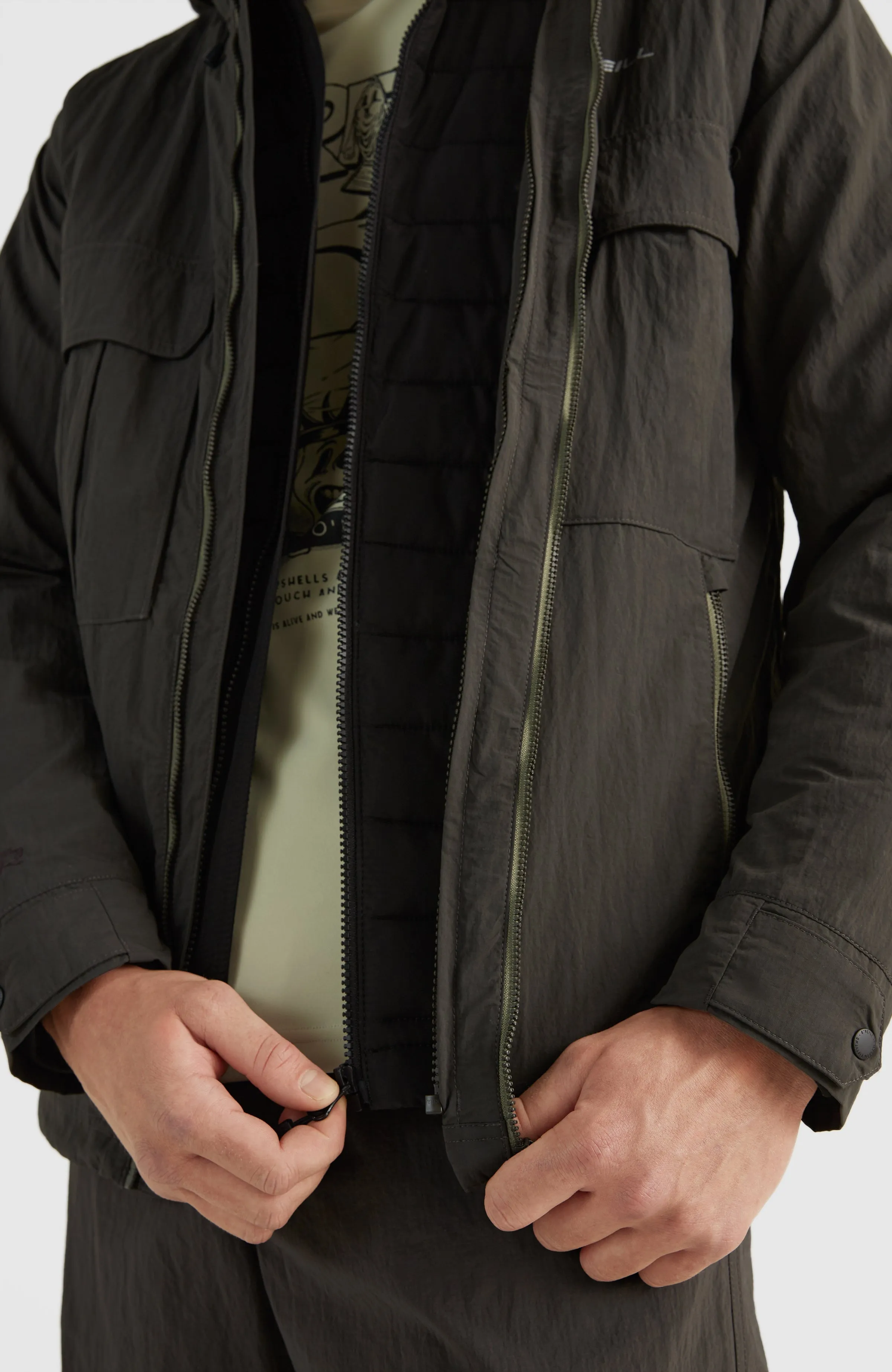Blaze Mode Modular Jacke | Raven