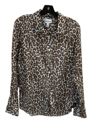 Blouse Long Sleeve By J. Crew  Size: L