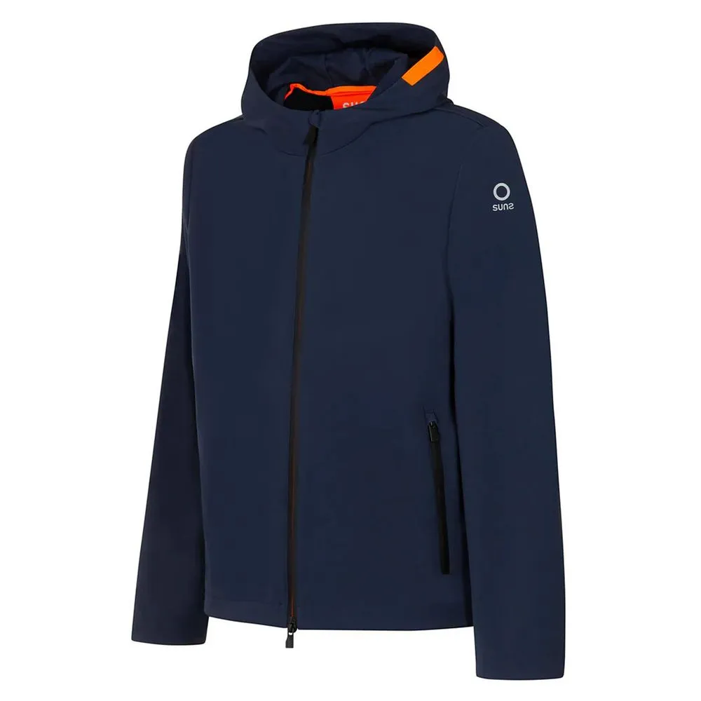 Blue Polyester Jacket