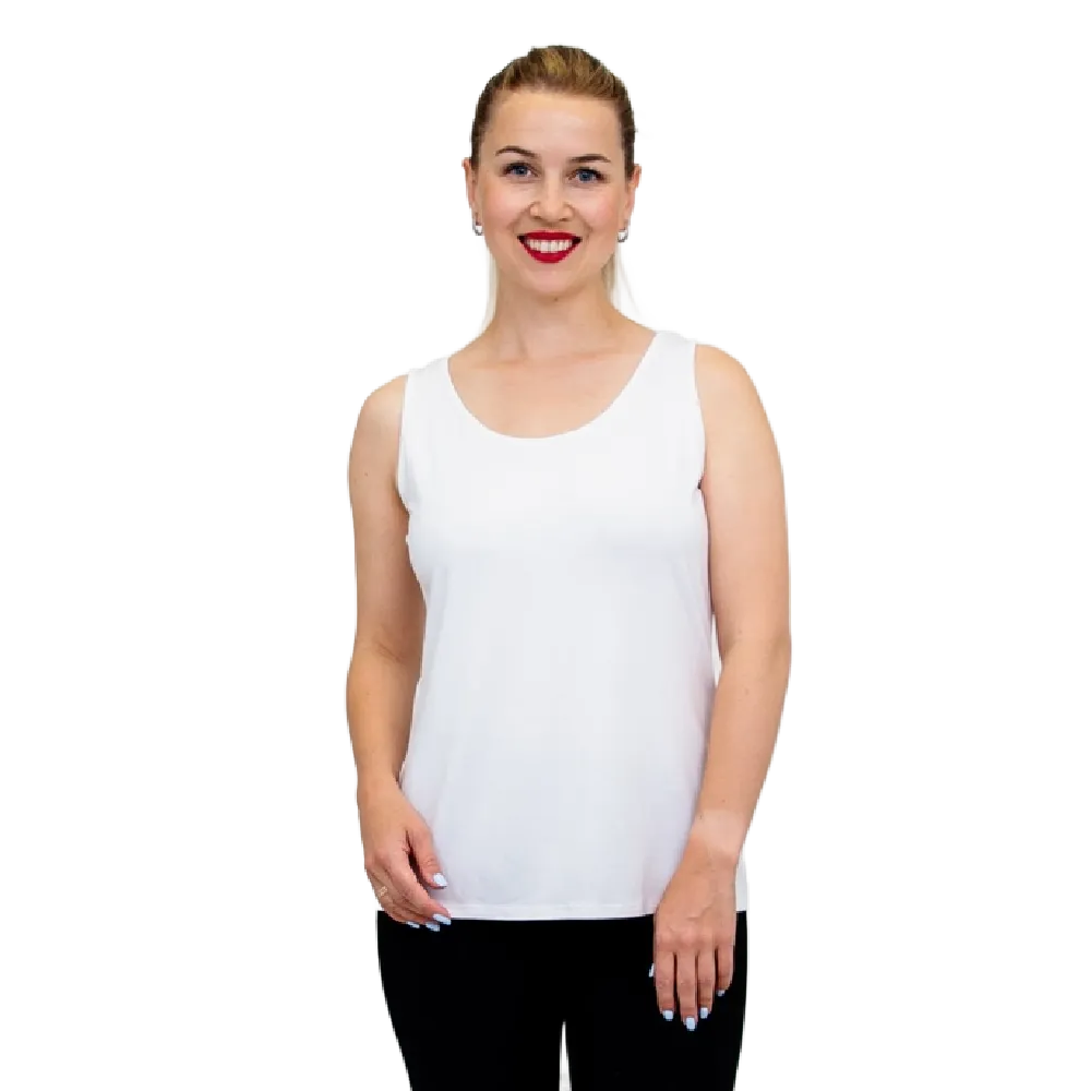 Blue Sky White Avalon Tank