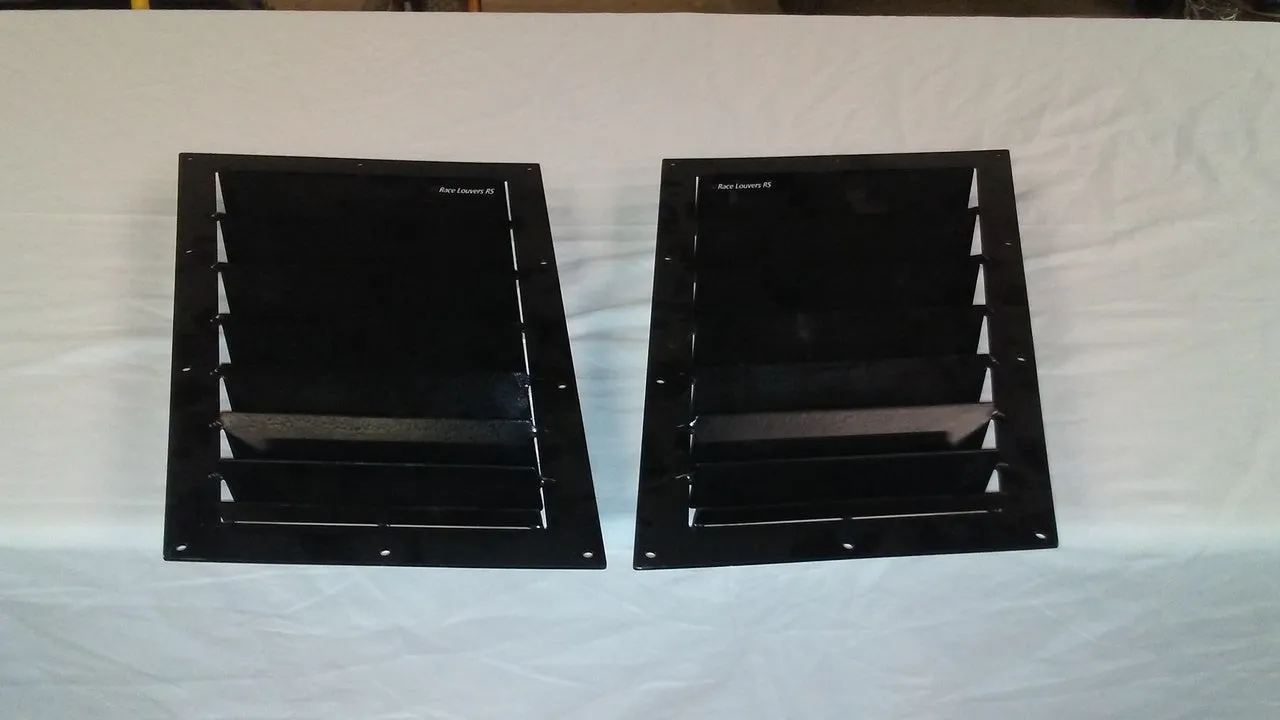 BMW E46 M3/Base '00-06 Side Hood Louvers Pair
