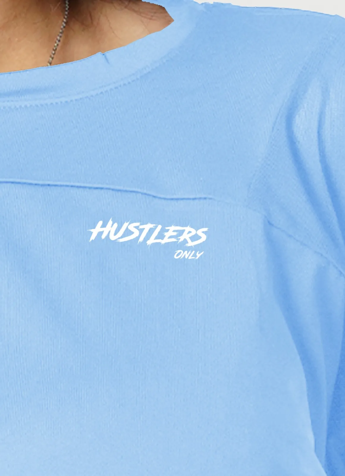 Breeze T-Shirt With Mesh - Sky Blue