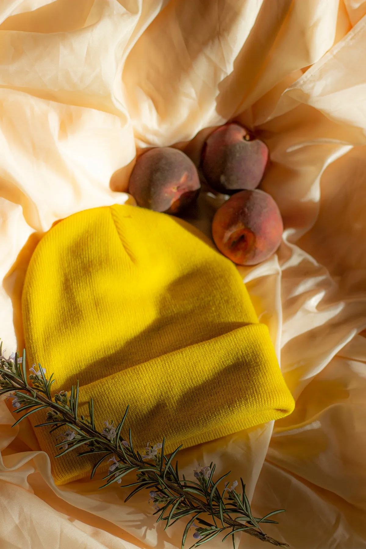 Bright Yellow Beanie Hat