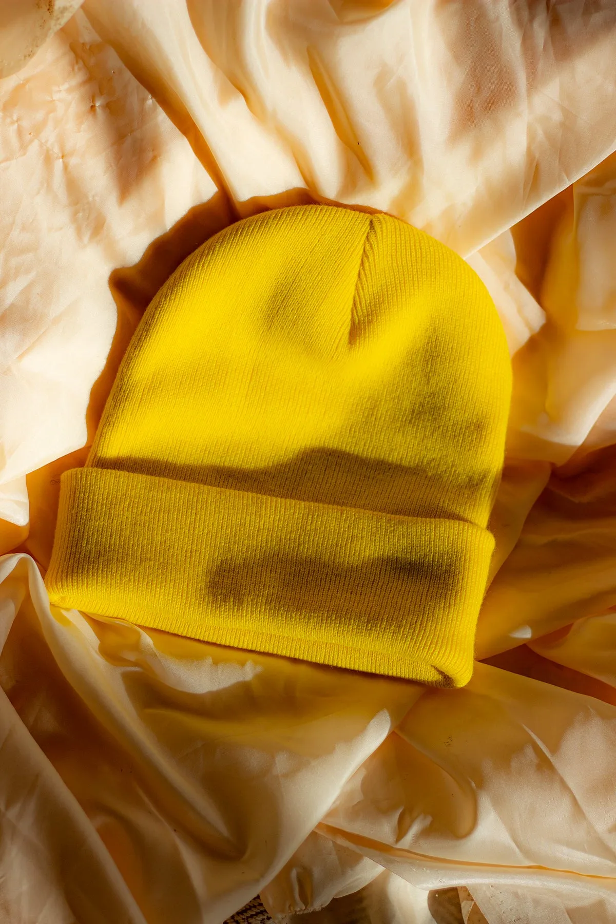 Bright Yellow Beanie Hat
