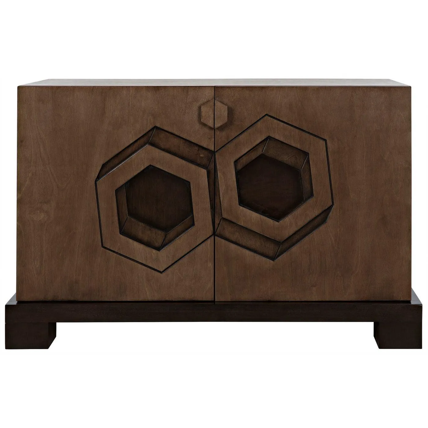 Bryony Cabinet, Walnut Base/Birch Plywood Veneer - 48x21x30