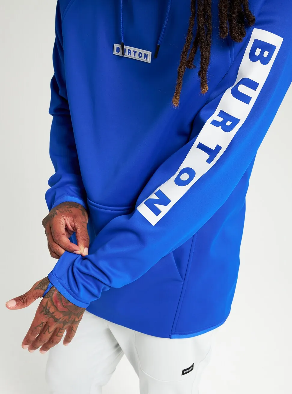 Burton Crown Weatherproof Hoodie Mens Cobalt Blue