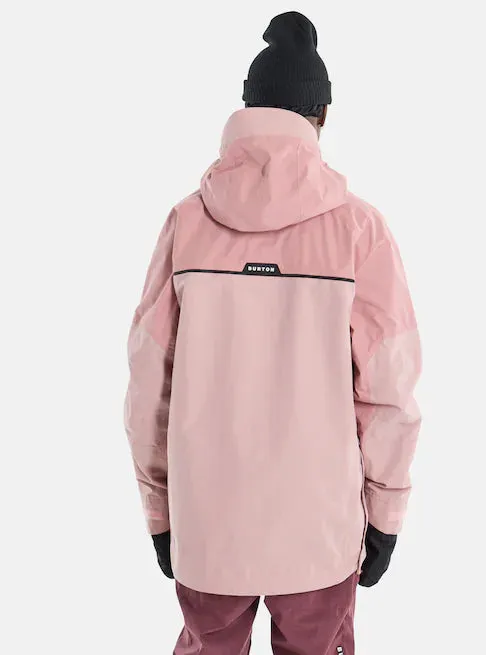 Burton Frostner Anorak Jacket Mens Powder Blush