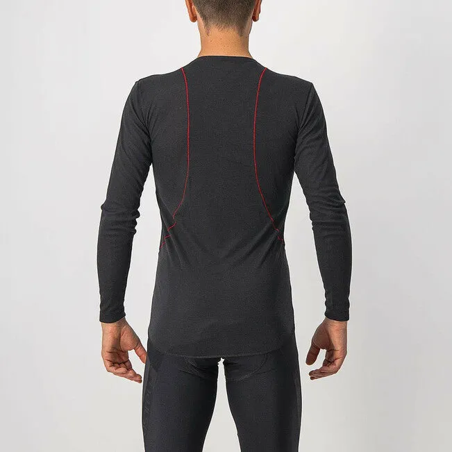 Castelli Prosecco Tech Mens Long Sleeve - Black