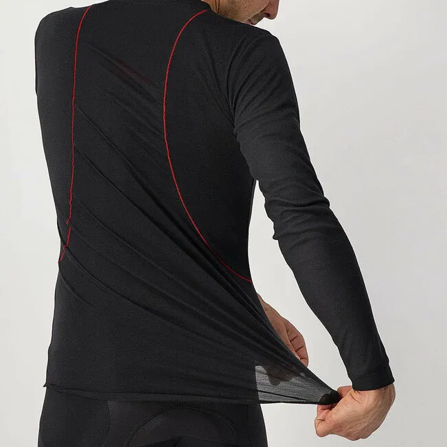Castelli Prosecco Tech Mens Long Sleeve - Black