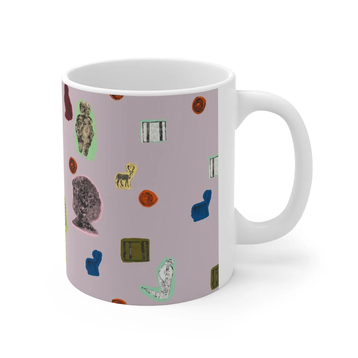 Ceramic Mug, The Great Mother Rose