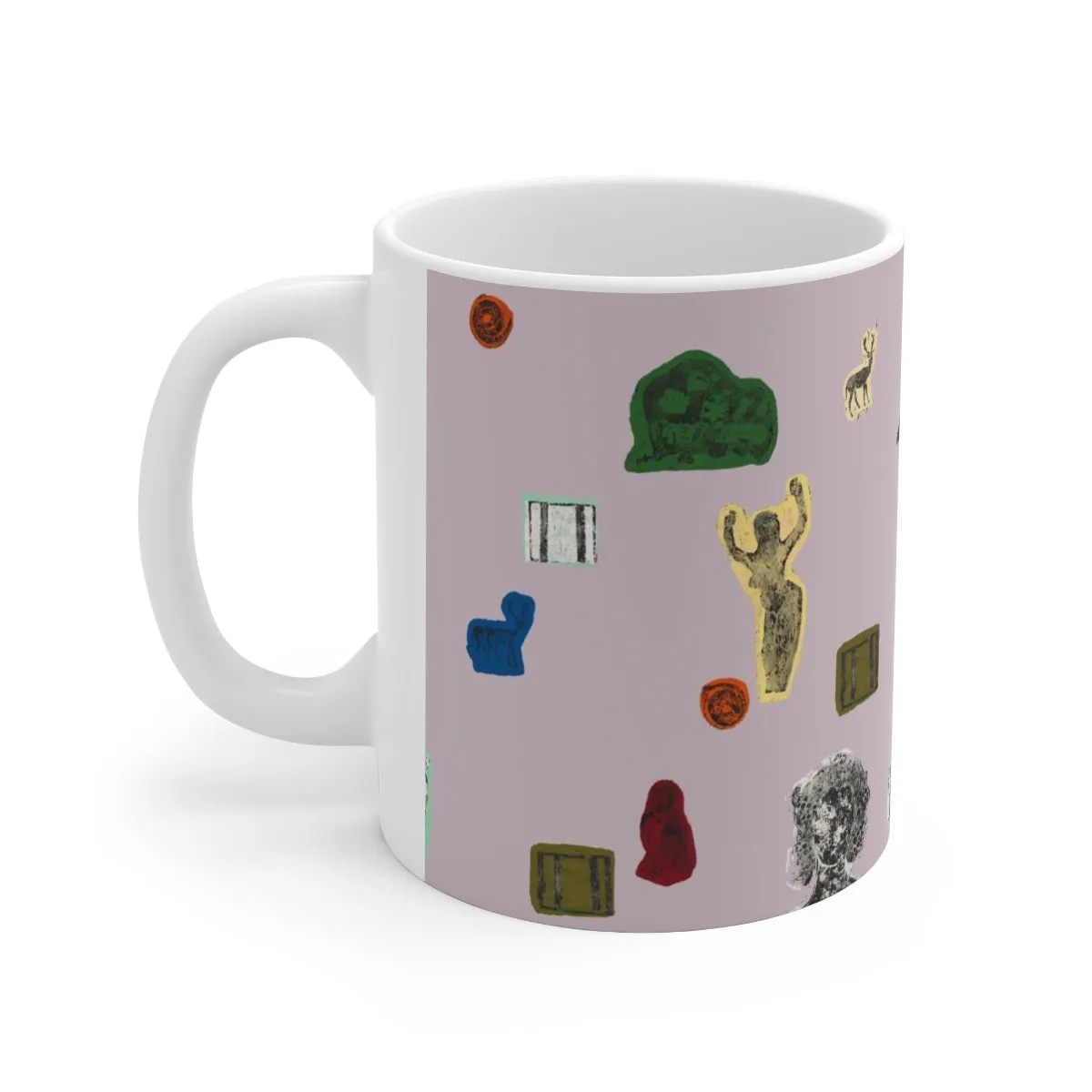 Ceramic Mug, The Great Mother Rose