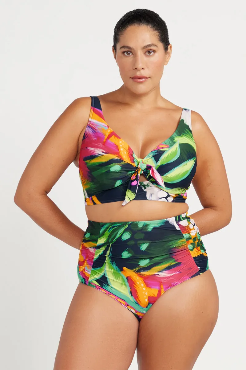 Chelona Cezanne D - E Cup Underwire Midriff Bikini Top