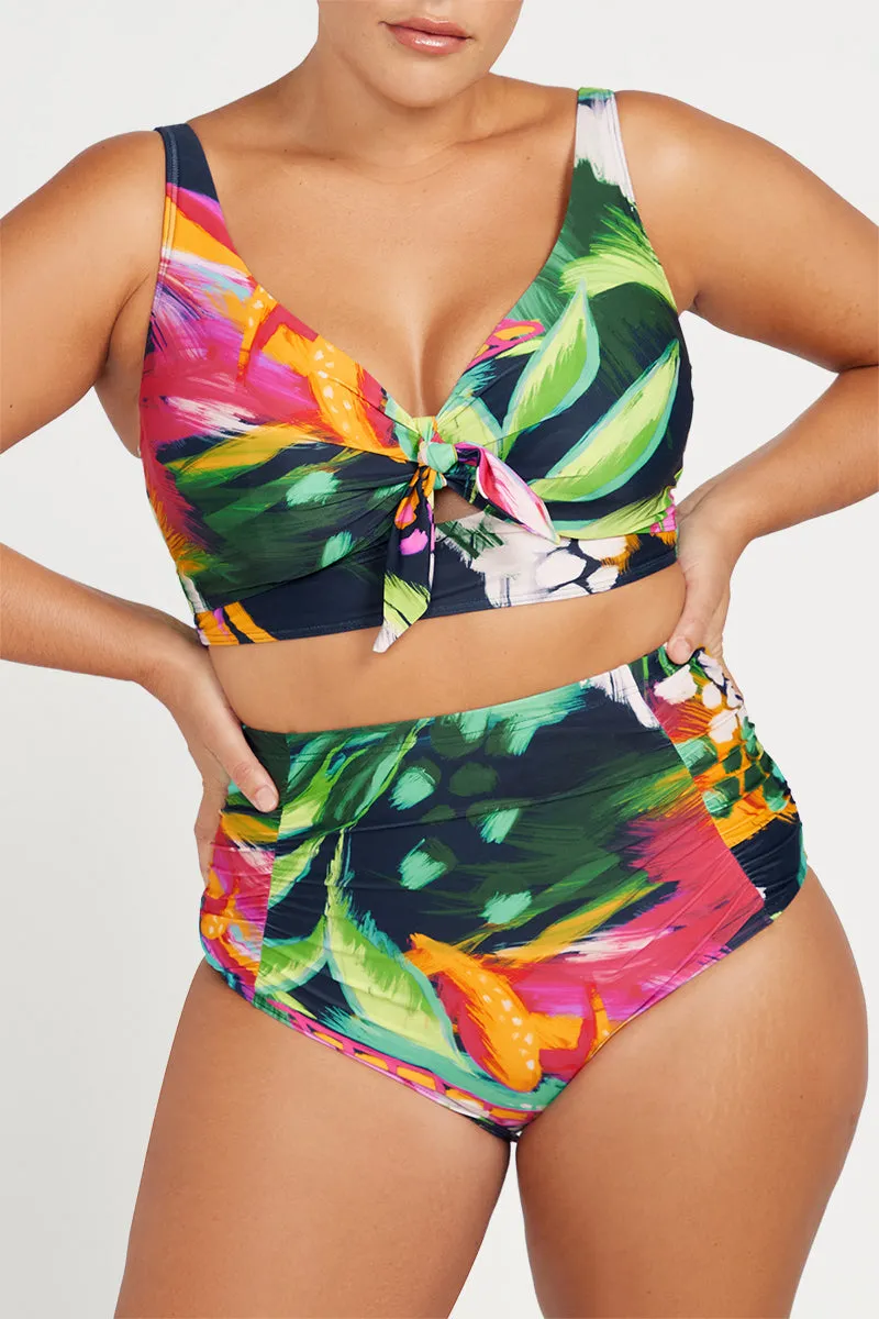 Chelona Cezanne D - E Cup Underwire Midriff Bikini Top